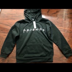 “Friends” black hoodie sweatshirt